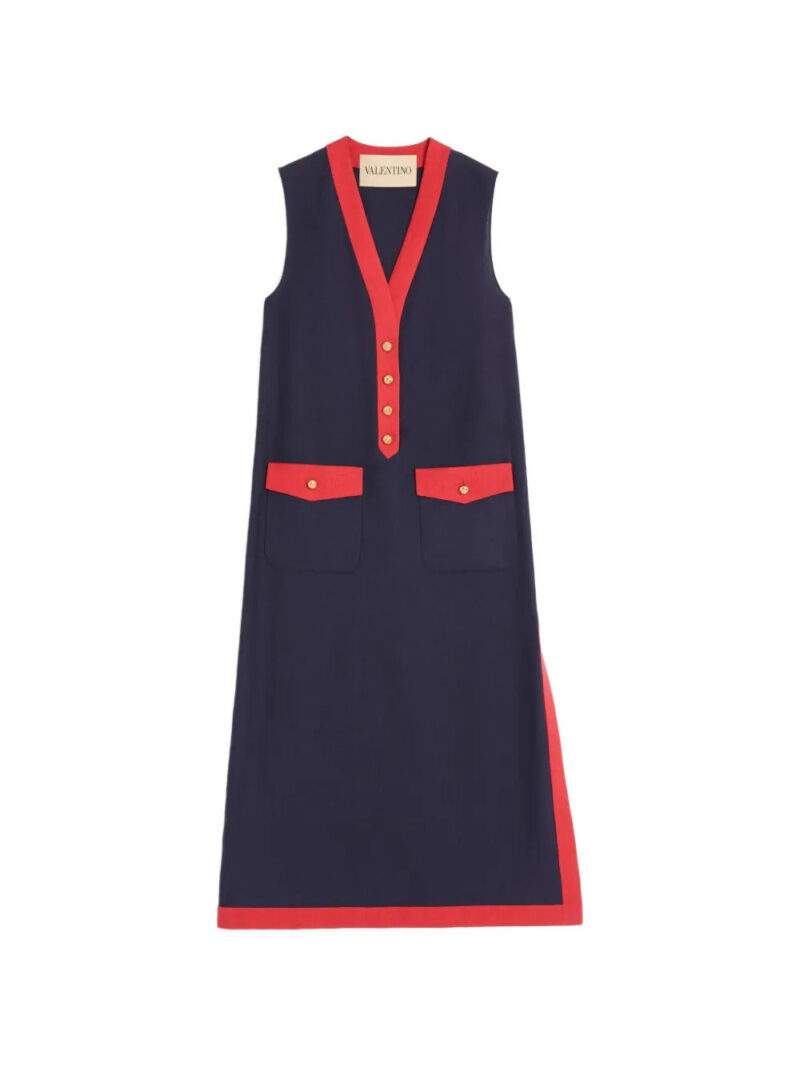 Valentino Garavani  midi linen dress