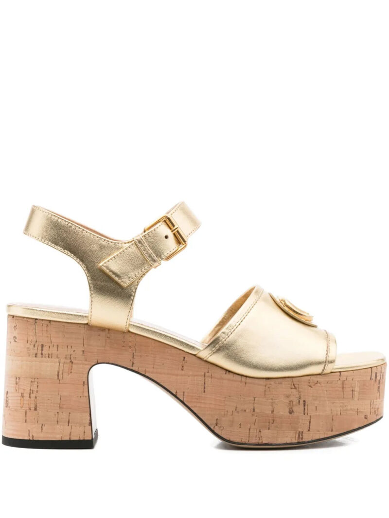 Valentino Garavani  80mm Vlogo heeled sandals