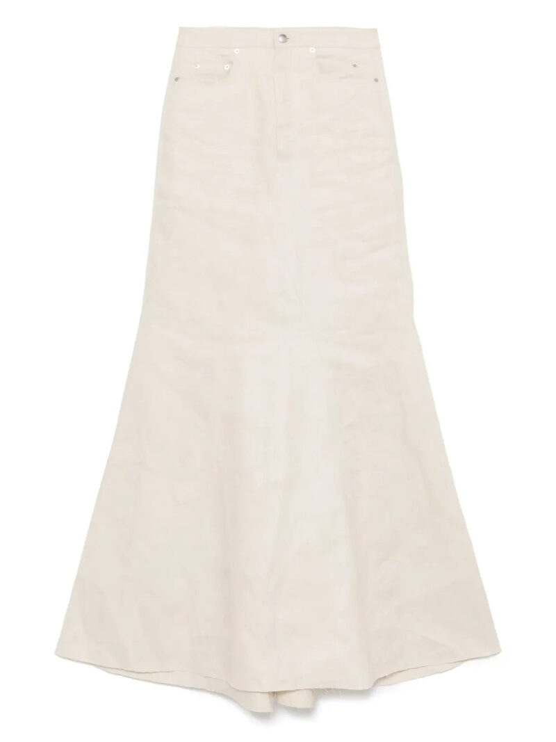 Rick Owens godet maxi skirt