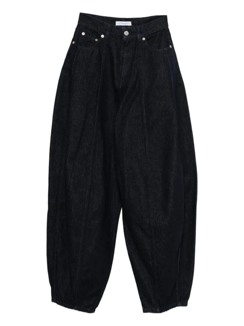Viktor & Rolf  panelled balloon-shaped jeans