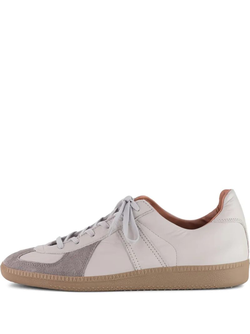 Reproduction of Found  leather panelled sneakers
