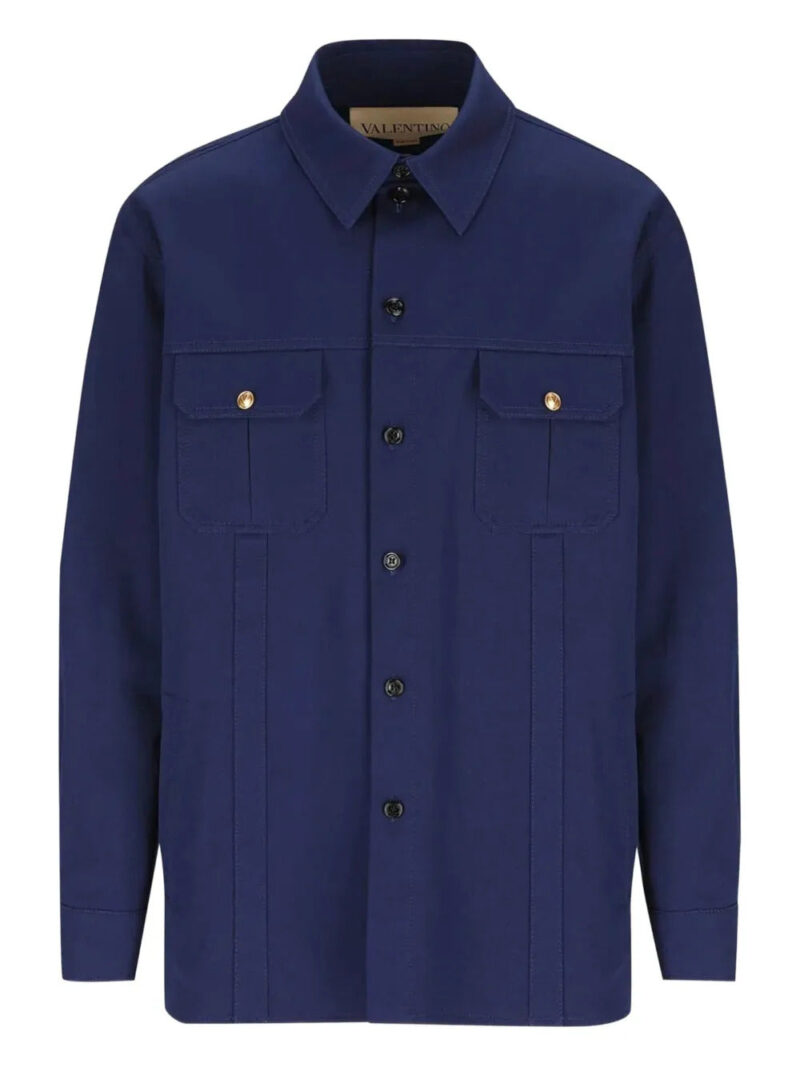 Valentino Garavani  double-pocket shirt