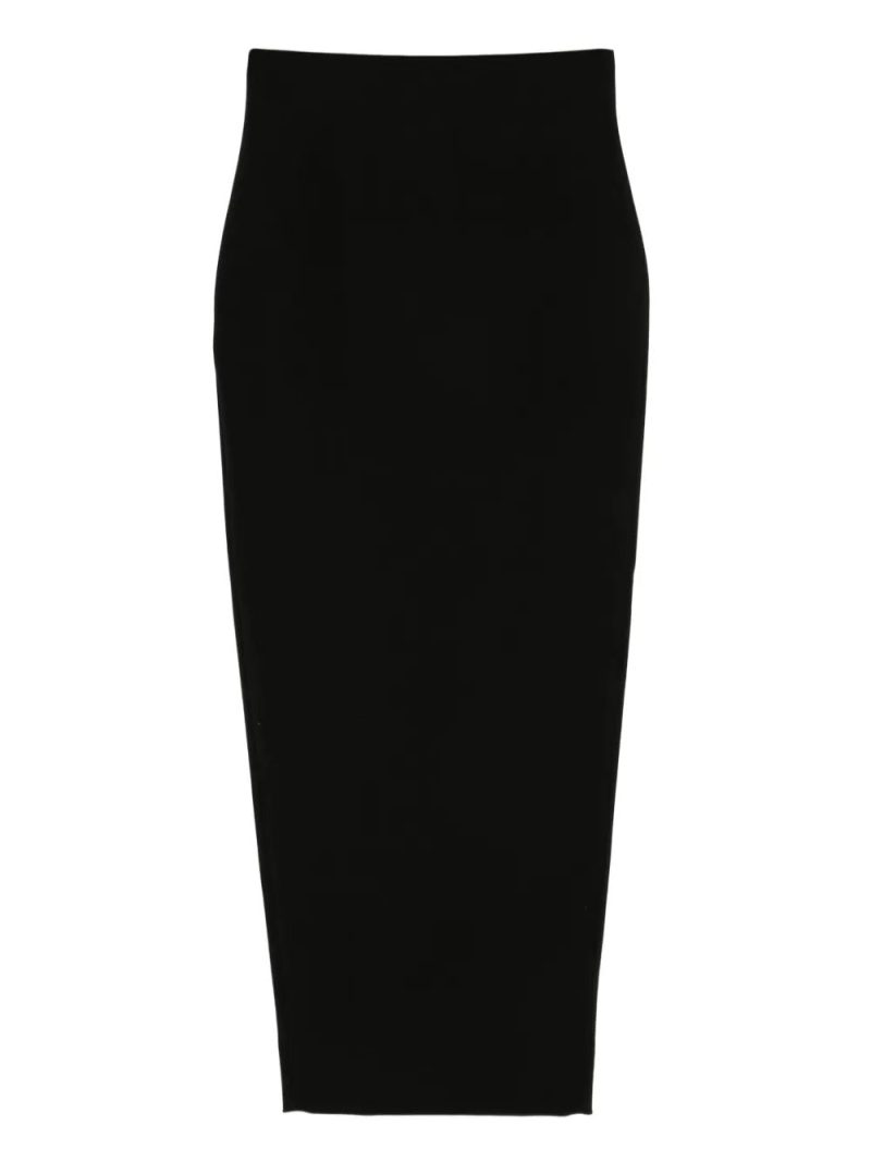 Rick Owens  high-waisted maxi skirt