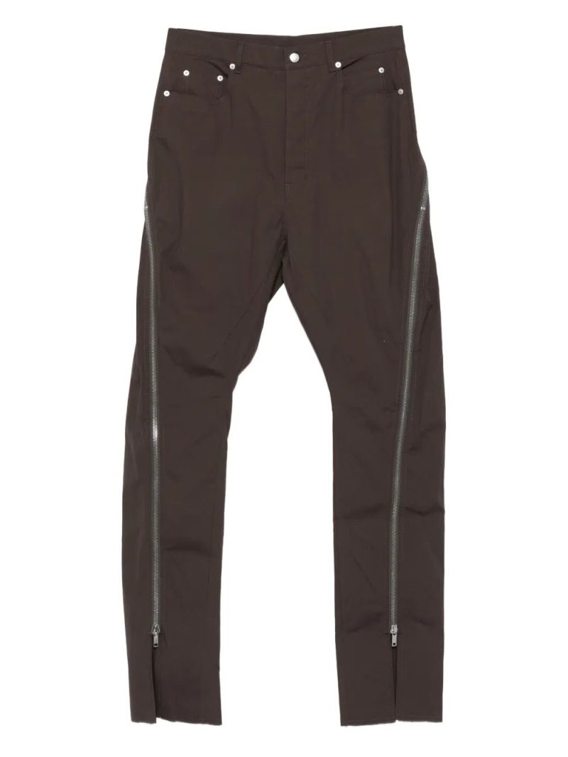 Rick Owens  zip-detailing trousers