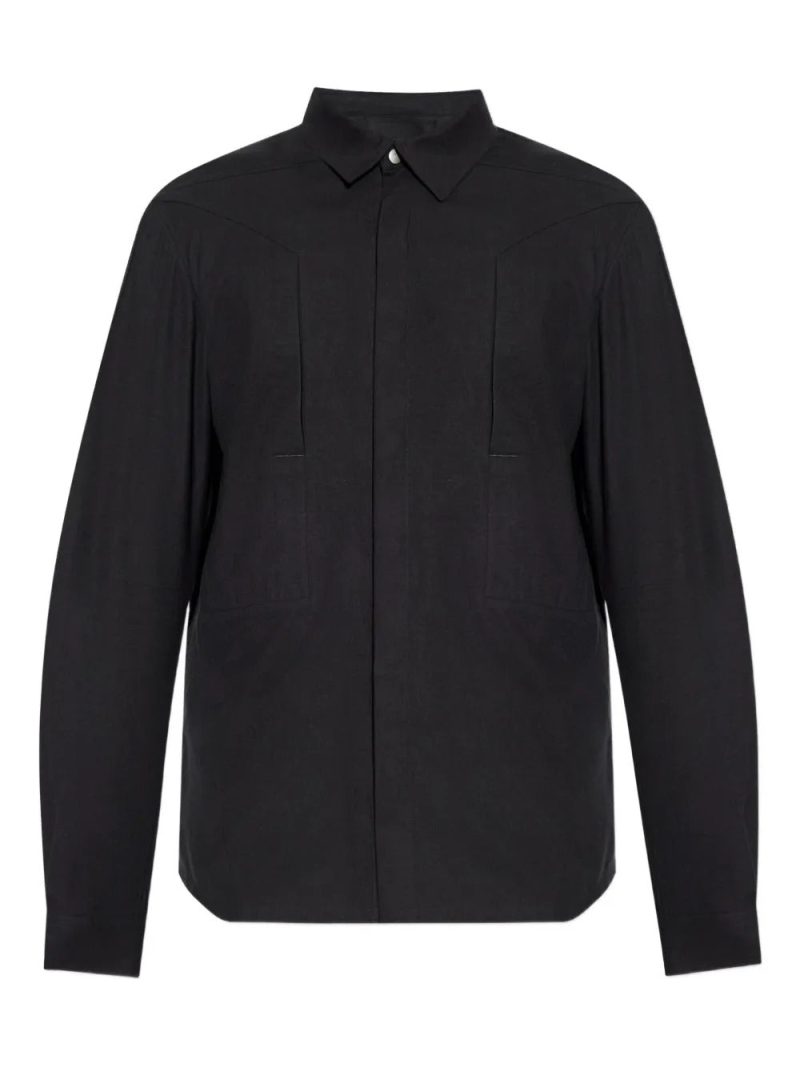 Rick Owens  panelled shirt
