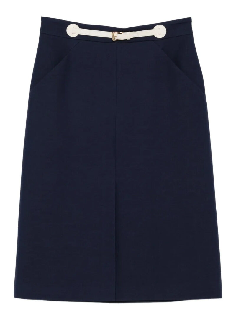 Valentino Garavani  belted midi skirt