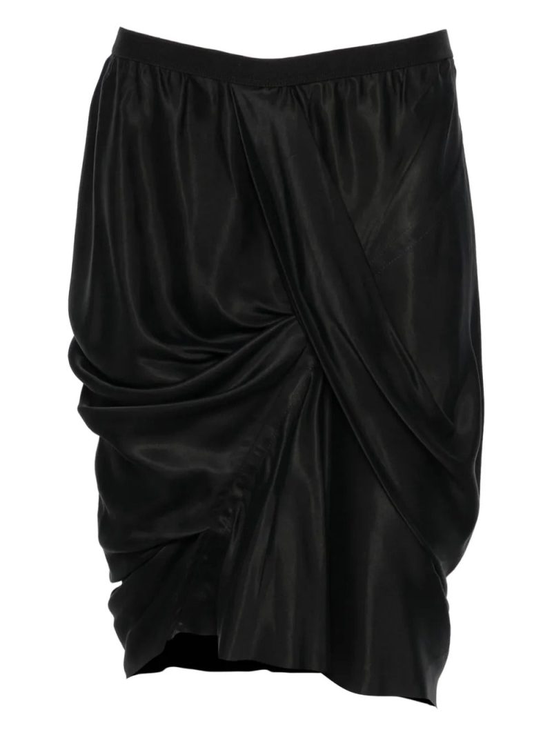 Rick Owens  draped skirt