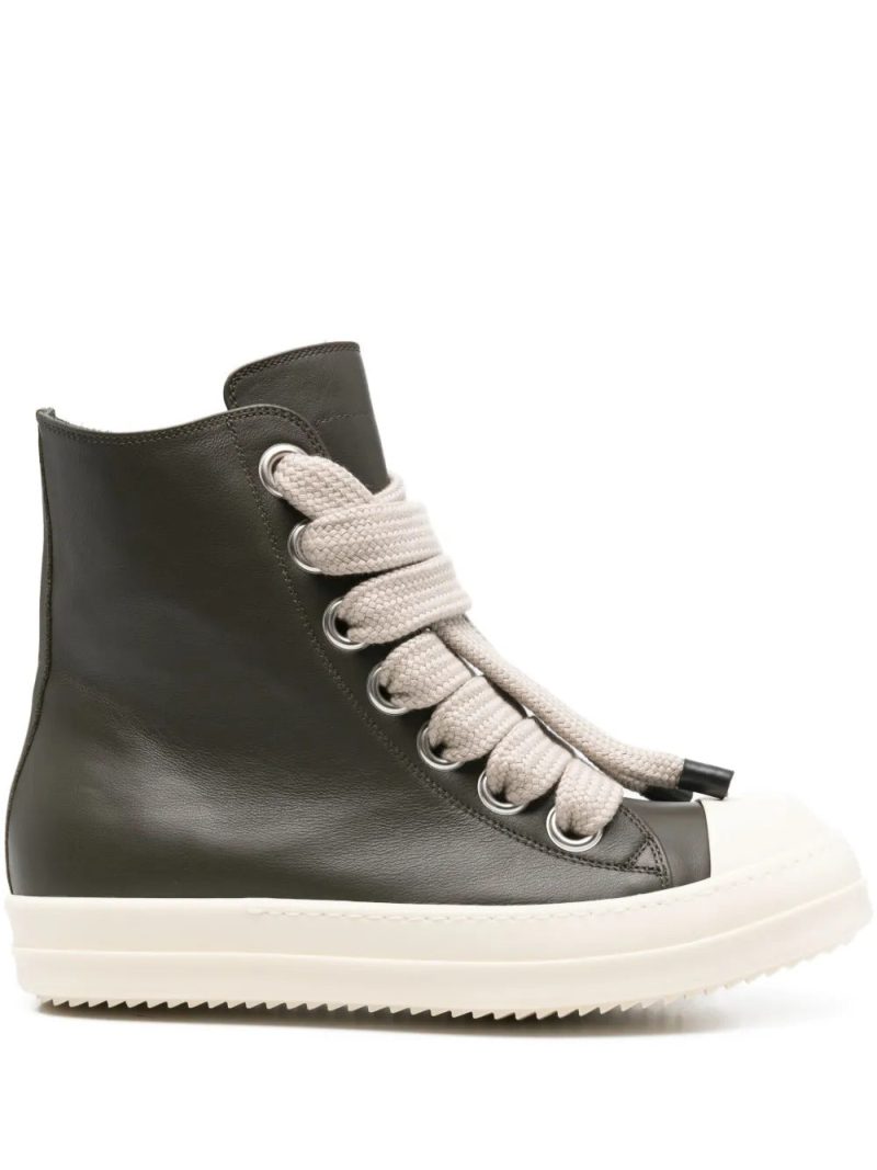 Rick Owens  35mm lace-up zip-fastening sneakers