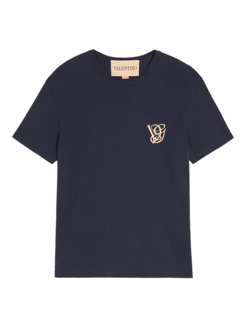 Valentino Garavani  VG-patch cotton T-Shirt