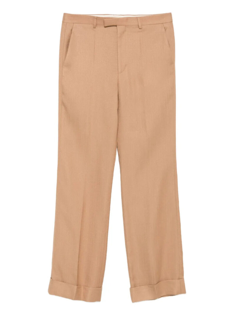 Valentino Garavani cuffed-hem tailored trousers