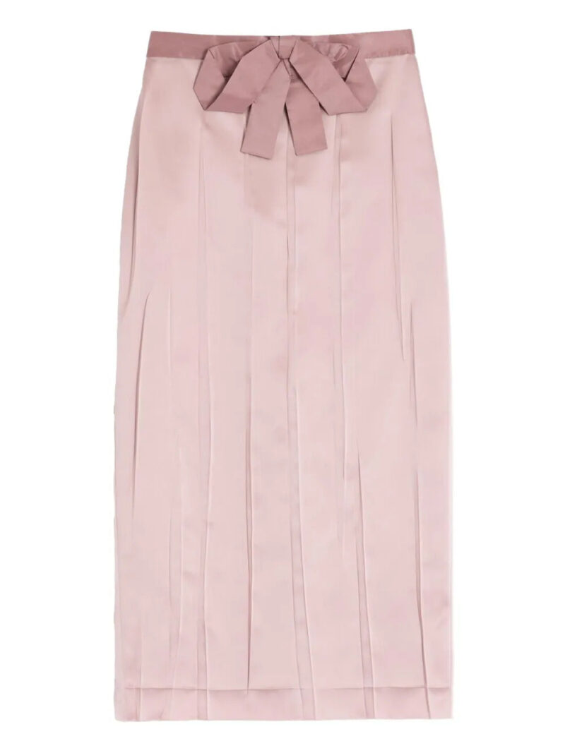 Valentino Garavani  bow-detail midi skirt