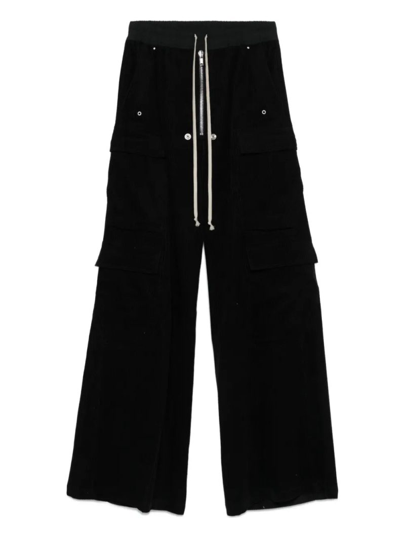 Rick Owens  Bella zip-fly cargo trousers