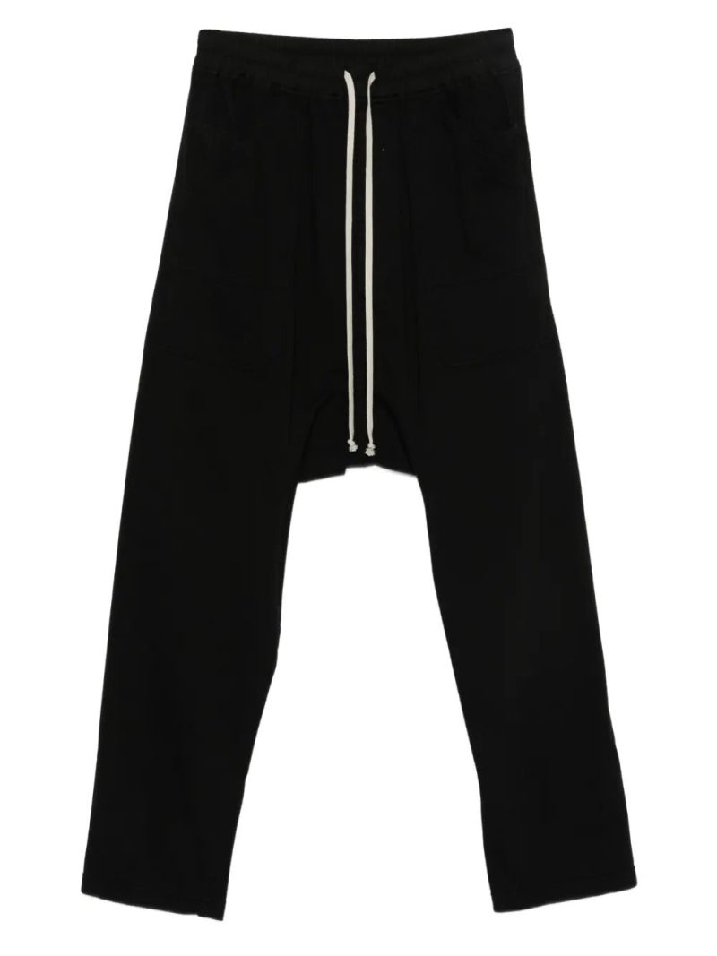 Rick Owens DRKSHDW drawstring drop-crotch trousers