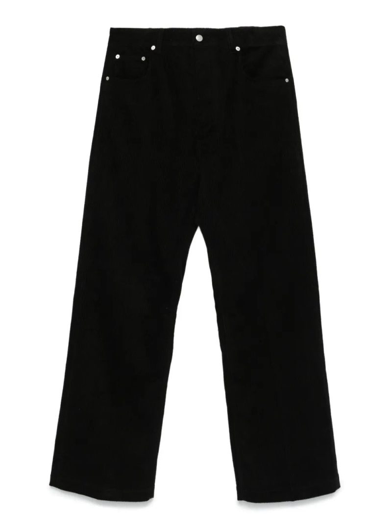 Rick Owens  corduroy straight trousers