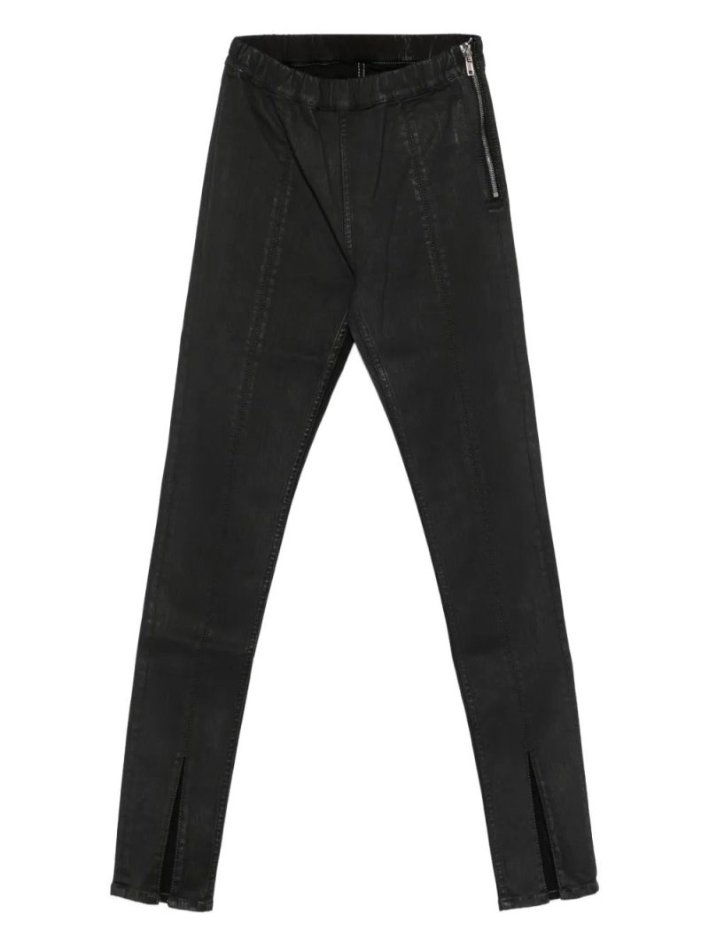 Rick Owens DRKSHDW  front-split zip-detail jeans