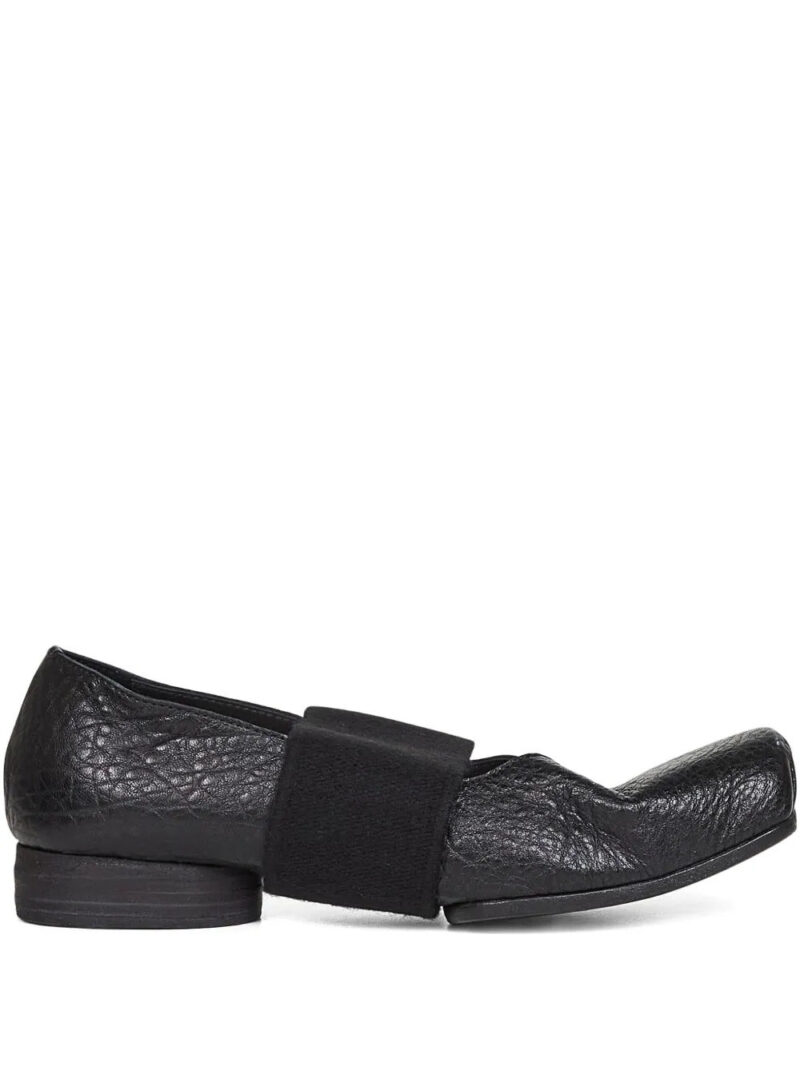 Uma Wang  elasticated-band leather pumps