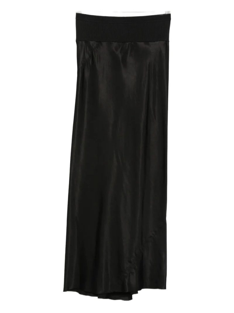 Rick Owens  bias-cut skirt
