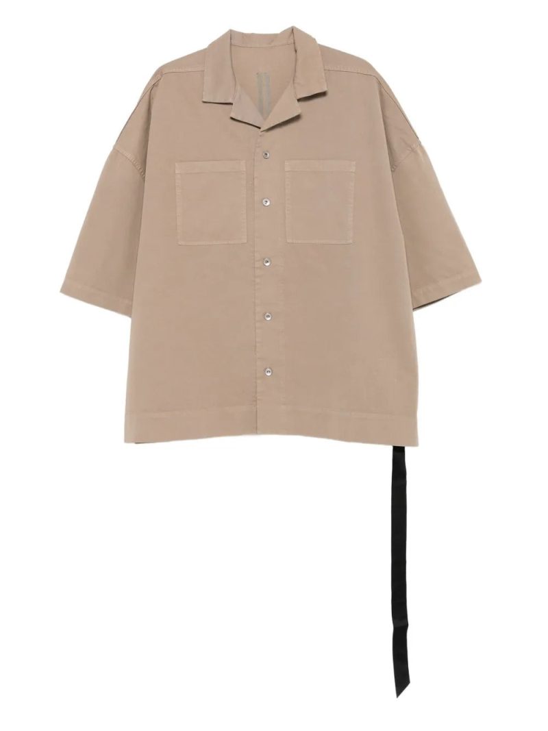 Rick Owens DRKSHDW  double-pocket short-sleeve shirt