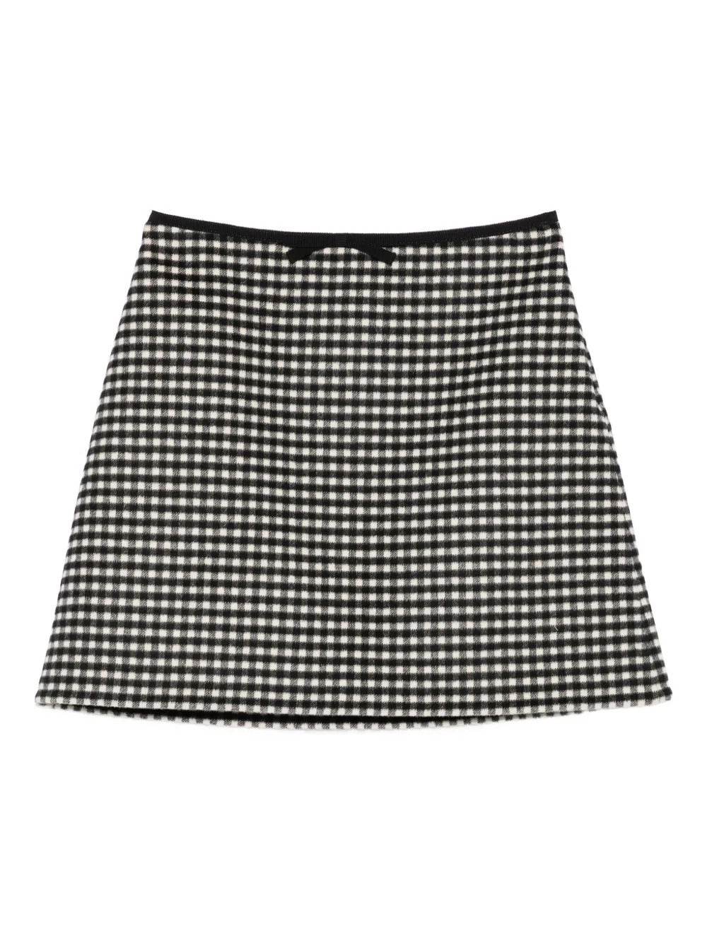 Valentino Garavani gingham mini skirt