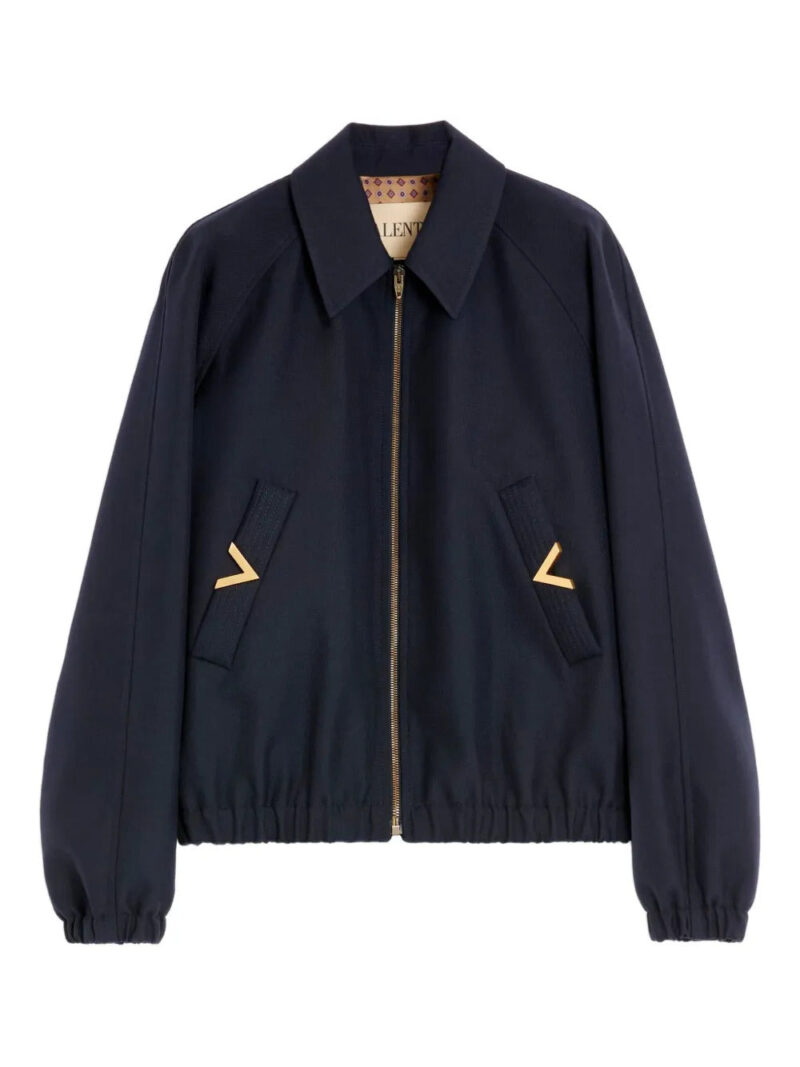Valentino Garavani  Vgold pocket bomber jacket