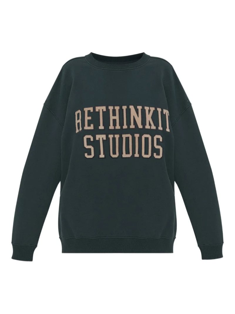 RETHINKIT STUDIOS  embroidered-logo sweatshirt