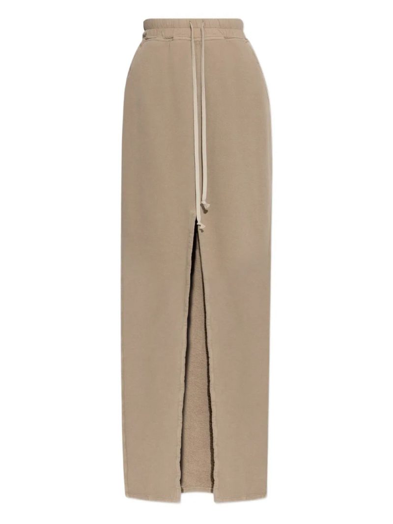 Rick Owens DRKSHDW  drawstring-waist cotton skirt