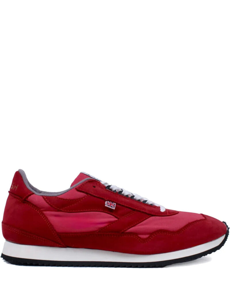 walsh  suede-panel sneakers