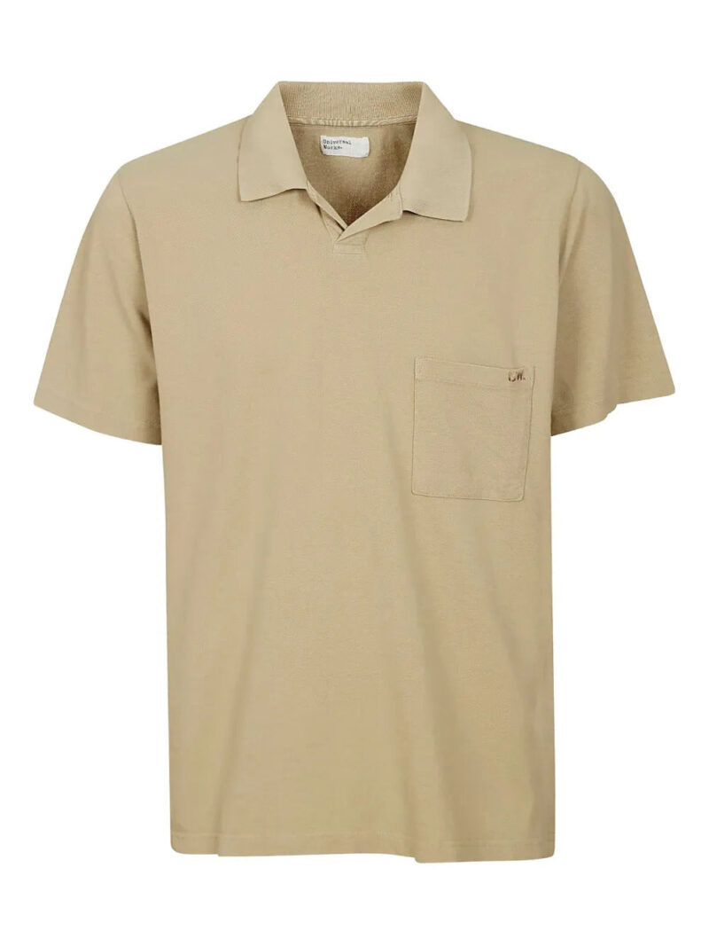 Universal Works short-sleeve pocket polo shirt