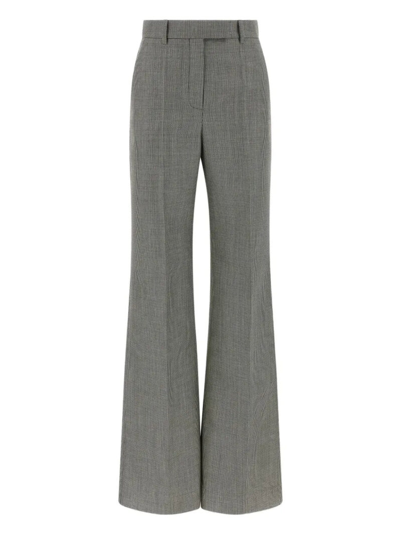 Valentino Garavani  houndstooth stretched trousers