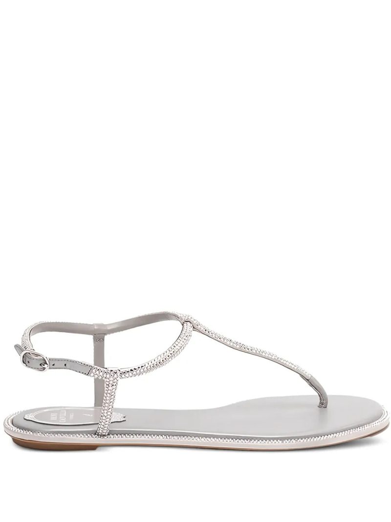 René Caovilla  embellished sandals