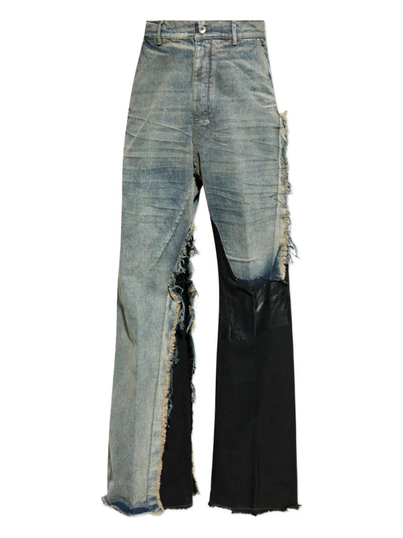 Rick Owens  Joris ripped-panel jeans
