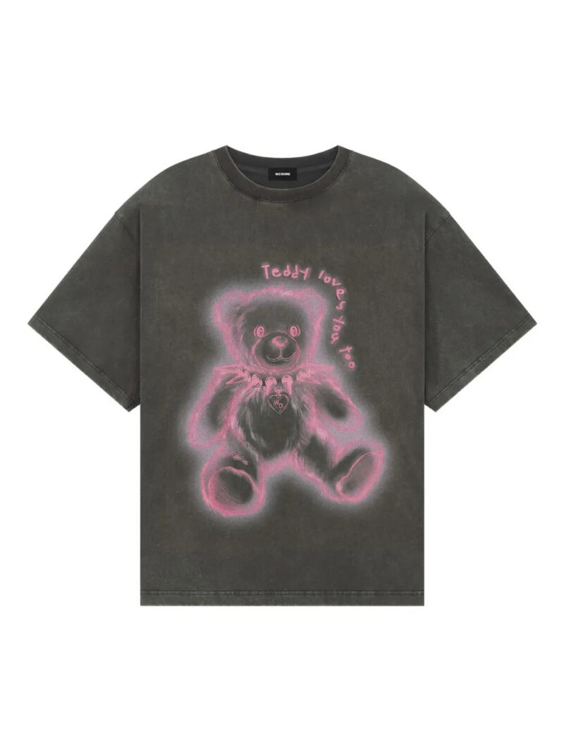 We11done  teddy-graphic T-shirt