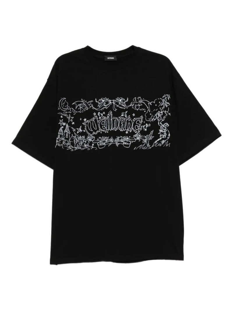 We11done  logo-print T-shirt