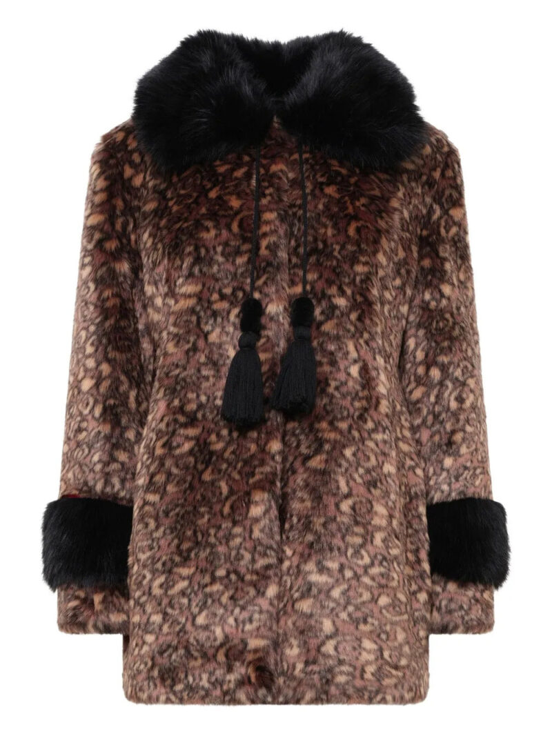 Unreal Fur  Planet Earth tassel jacket