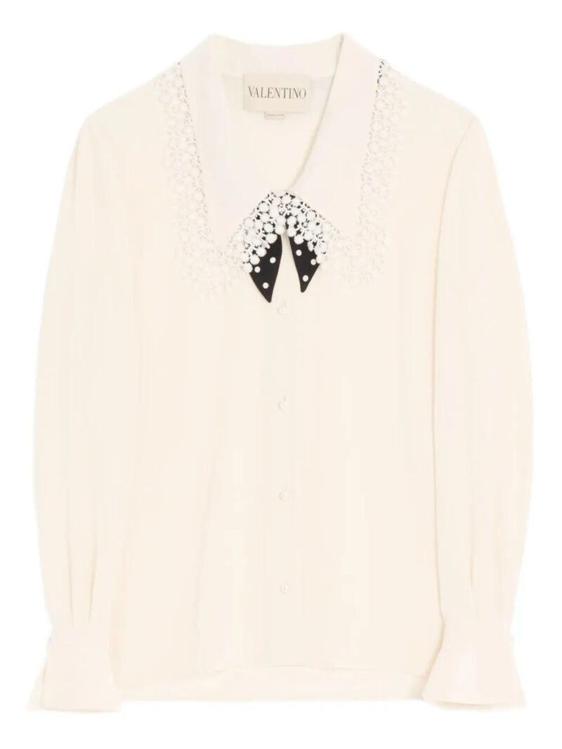Valentino Garavani  crepe de chine shirt