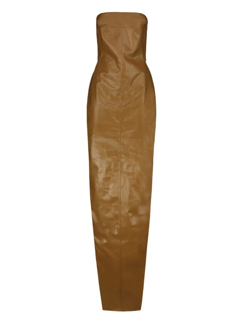 Rick Owens  Porterville strapless gown