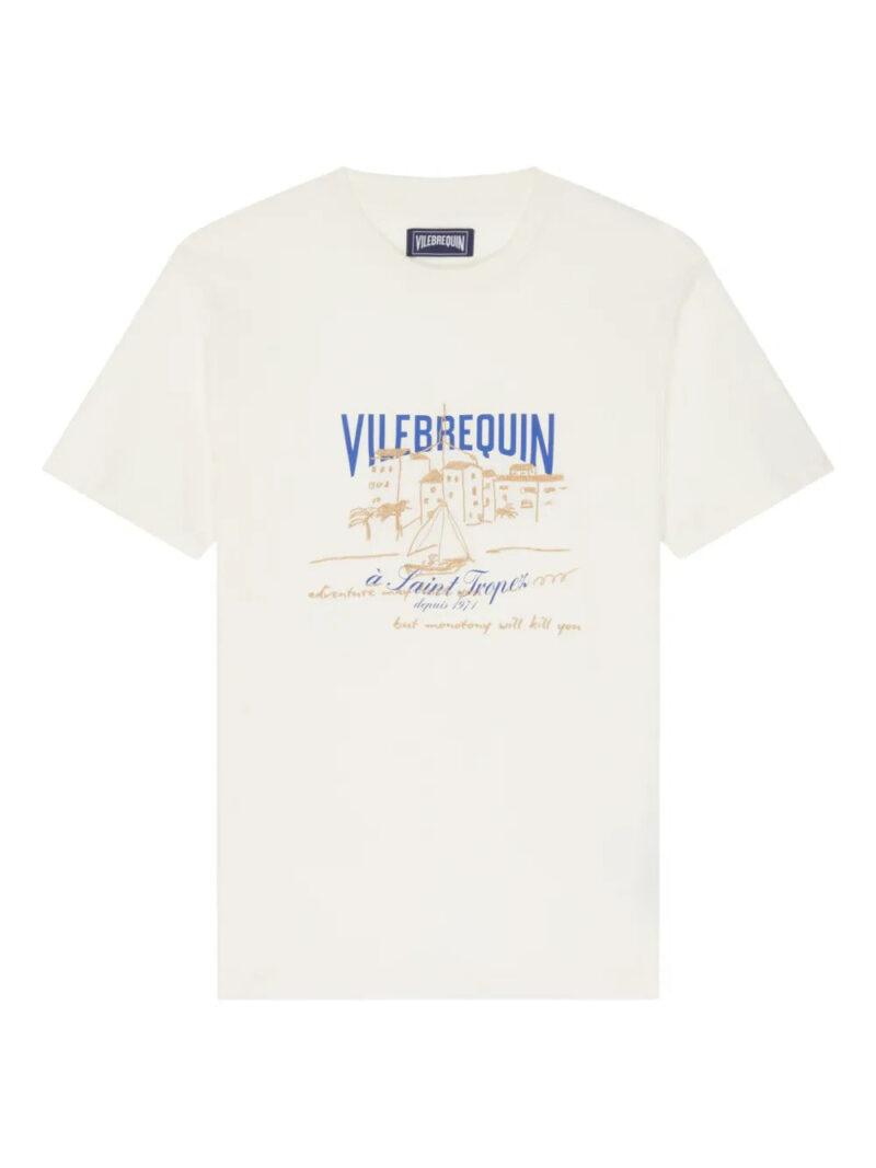 Vilebrequin  logo-print T-shirt