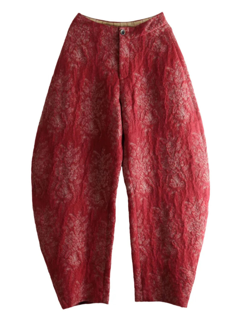 Uma Wang  floral-print trousers