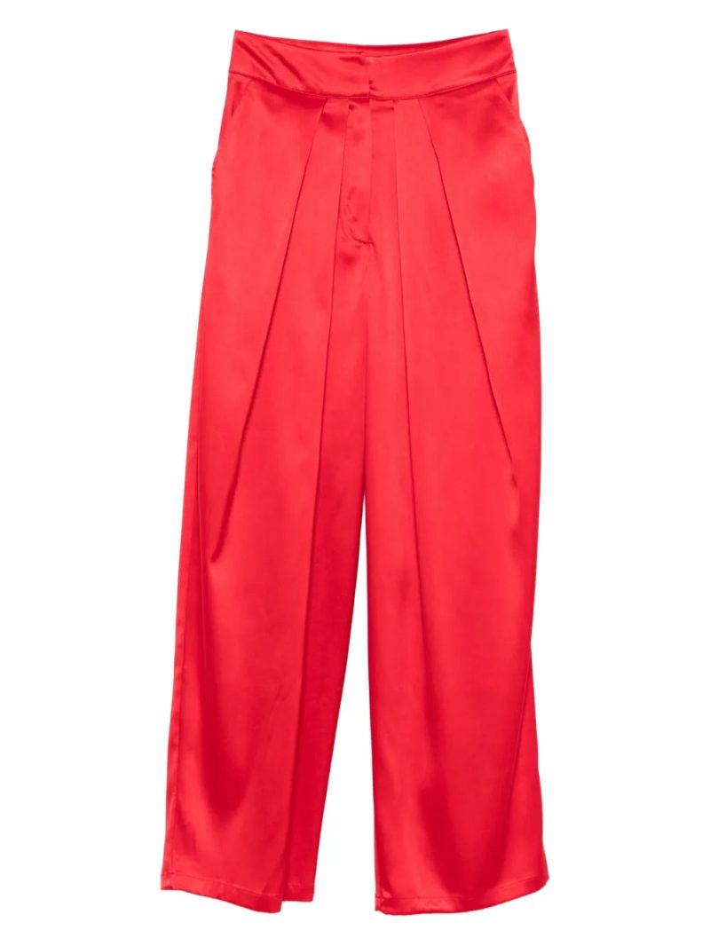 RHIZOME  Kristen pleated trousers