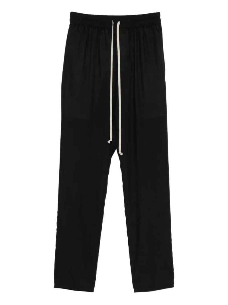 Rick Owens  drawstring slim trousers