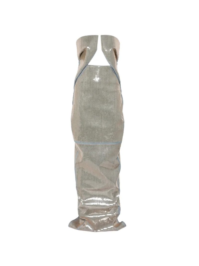 Rick Owens  sequin-embellishment maxi dress