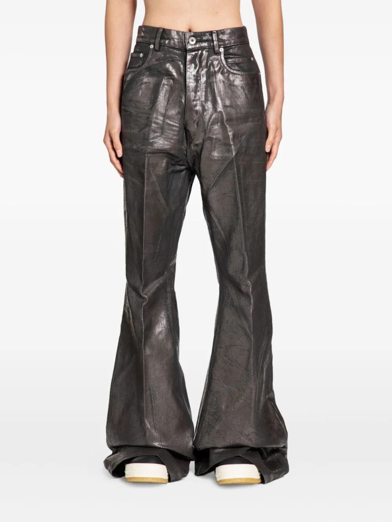 Rick Owens  concordians bolans flared jeans