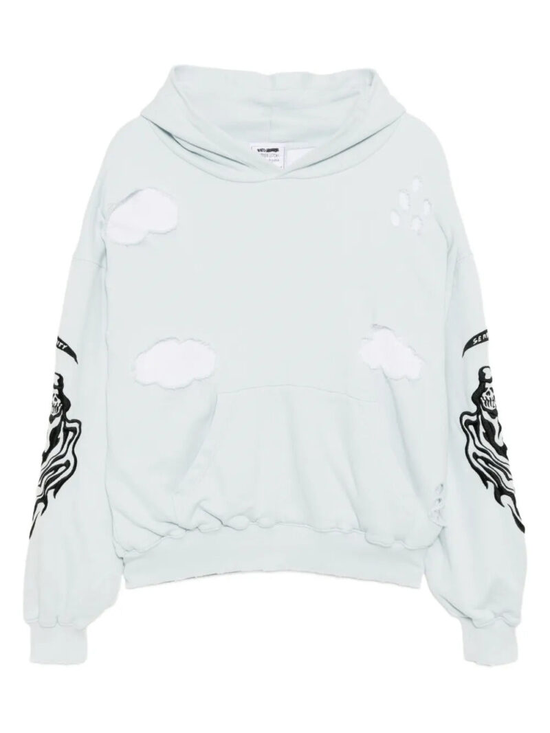 Warren Lotas  graphic-embroidered hoodie