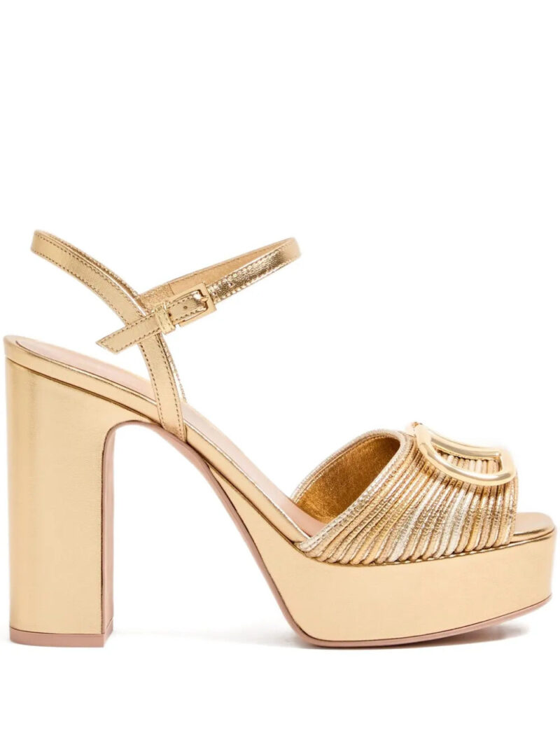 Valentino Garavani  cornely embroidery sandals