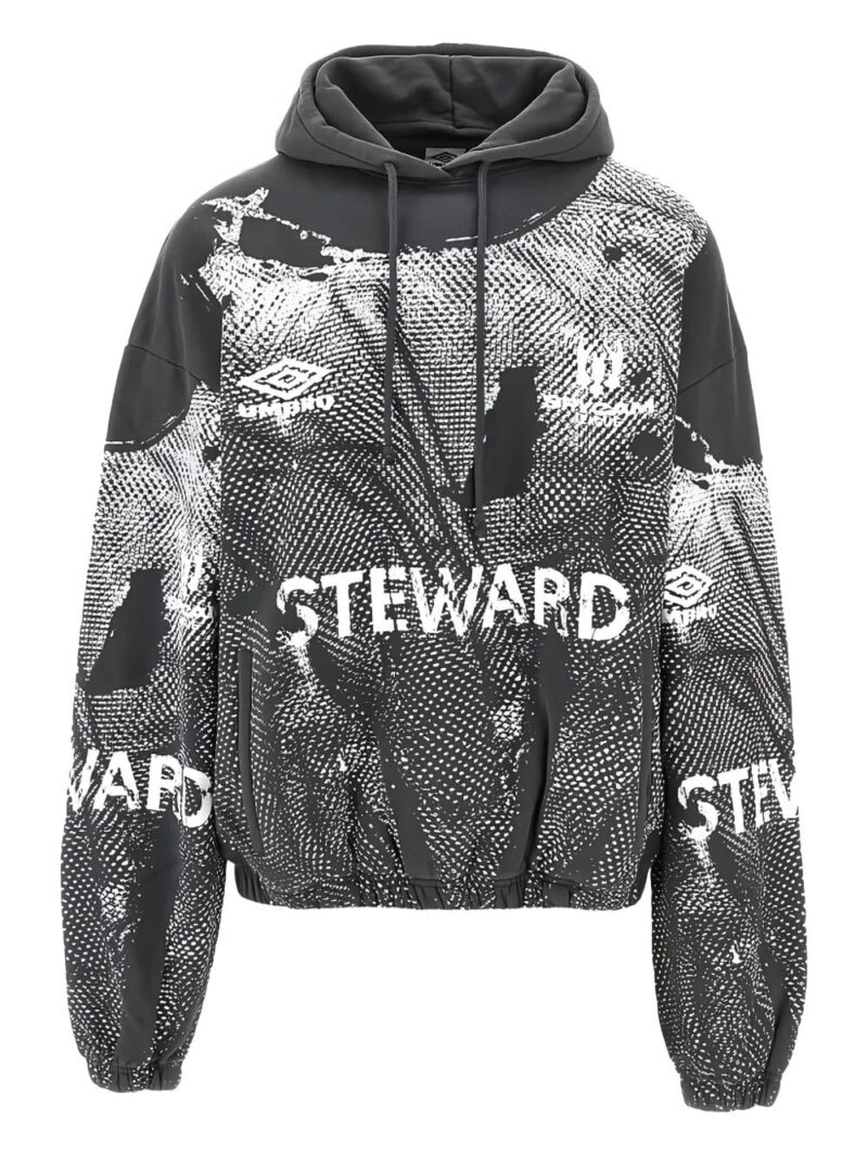 UMBRO graphic-print long-sleeves hoodie