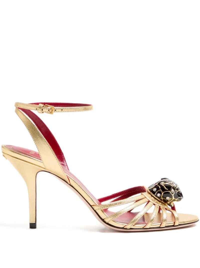 Valentino Garavani  Panthea feline-head strap sandals