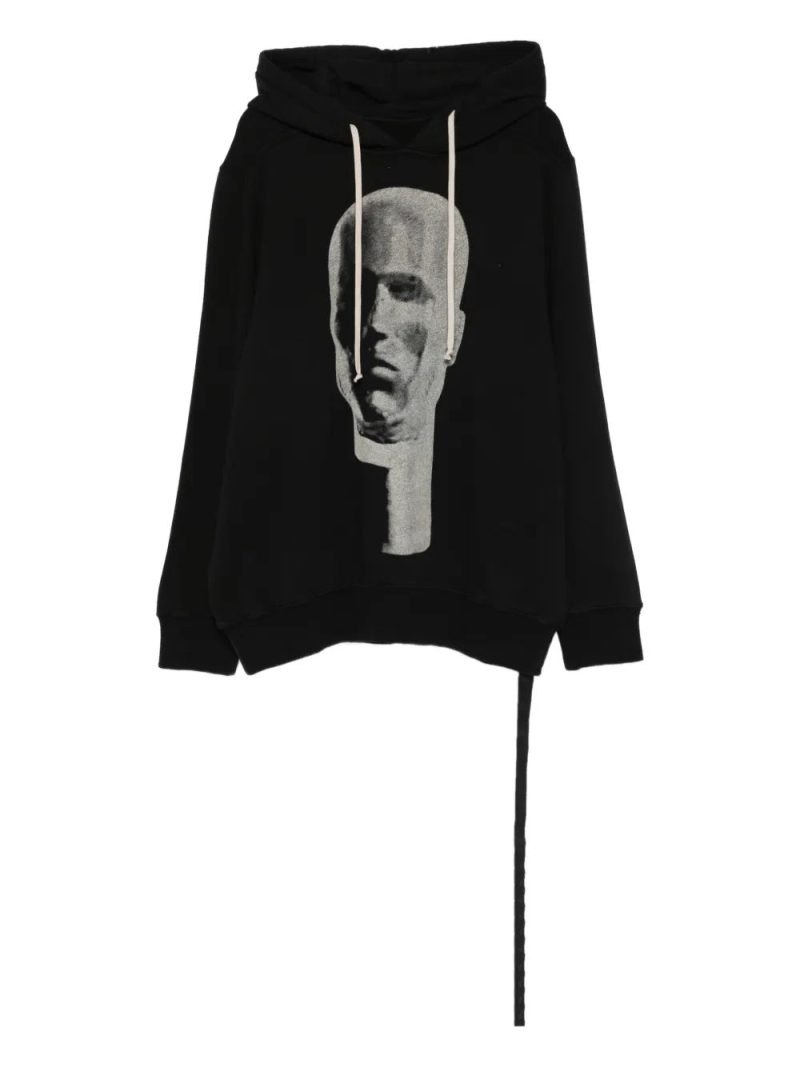 Rick Owens DRKSHDW  graphic-print hoodie