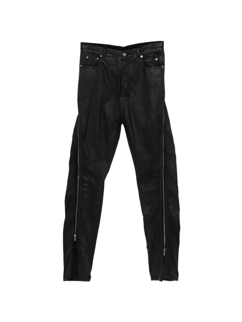 Rick Owens DRKSHDW  buttoned zip-detail jeans
