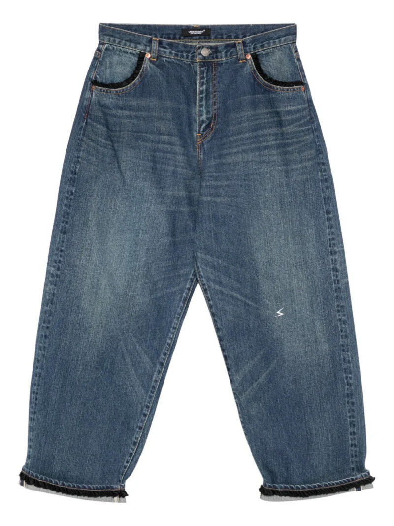 Undercover  frayed jeans