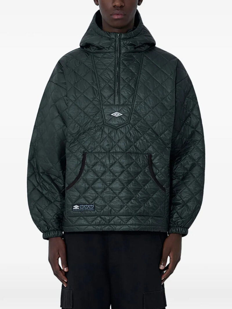 UMBRO  padded half-zip hoodie
